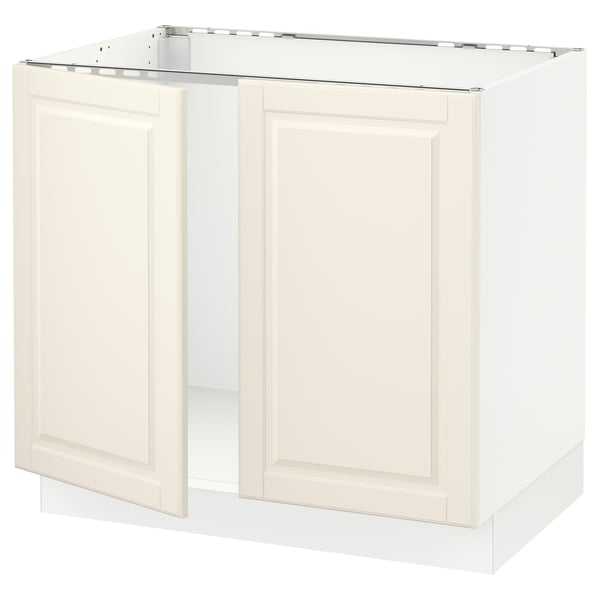 SEKTION kitchen cabinet, off-white, rectangular, two doors.