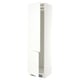 SEKTION High cabinet for fridge/freezer, white/Aspudden matt white, 24x24x90 "