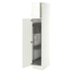 SEKTION High cabinet/pull-out int fittings, white/Aspudden matt white, 15x24x80 "