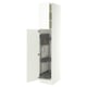 SEKTION High cabinet/pull-out int fittings, white/Aspudden matt white, 18x24x90 "