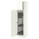 SEKTION High cabinet/pull-out int fittings, white/Aspudden matt white, 18x24x80 "