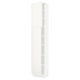 SEKTION: tall white kitchen cabinet with smooth finish, adjustable shelves, and gentle-closing hinge.