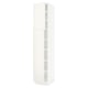 White SEKTION kitchen cabinet, sleek design, adjustable shelves, modern look.