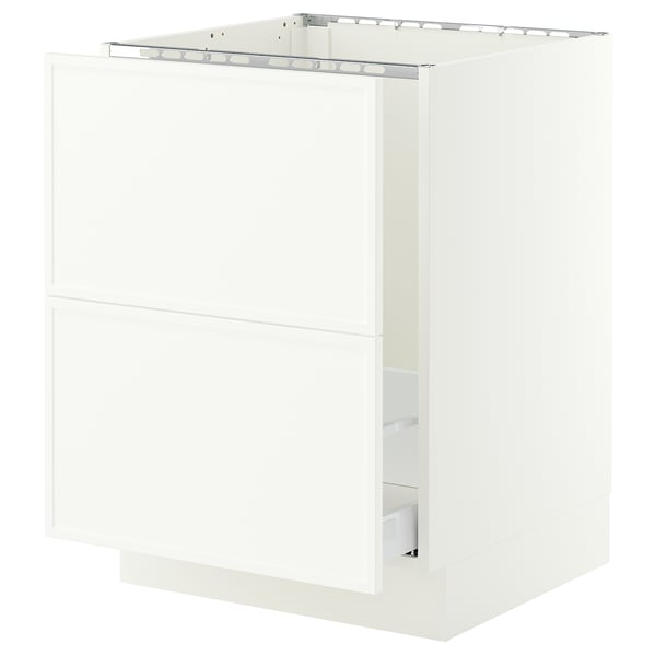 SEKTION / MAXIMERA Base cab f sink/recycling/2 fronts, white/Aspudden matt white, 24x24x30 "