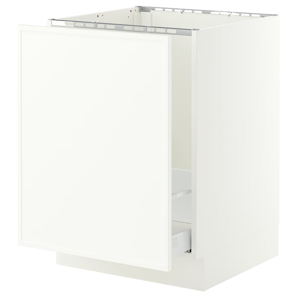 SEKTION / MAXIMERA Base cab f sink/recycling, white/Aspudden matt white, 24x24x30 "
