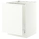 SEKTION / MAXIMERA Base cab f sink/recycling, white/Aspudden matt white, 24x24x30 "