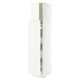 SEKTION / MAXIMERA Hc w p-o func 1dr/4drw, white/Aspudden matt white, 15x24x80 "