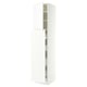 SEKTION / MAXIMERA Hc w p-o func 4drw/1dr/2shlv, white/Aspudden matt white, 18x24x90 "