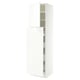 SEKTION / MAXIMERA Hc w p-o func 4drw/1dr/2shlv, white/Aspudden matt white, 24x24x90 "