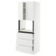 Ikea SEKTION kitchen unit with tall cabinet, countertop, and drawers in minimalist style.