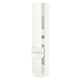 White SEKTION tall kitchen cabinet, modern design.