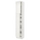 SEKTION white kitchen cabinet, sleek design, fully adjustable, durable material, tall and rectangular.
