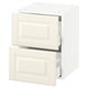 Ikea SEKTION off-white kitchen unit with drawers.