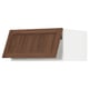SEKTION kitchen cabinet, dark wood, rectangular.