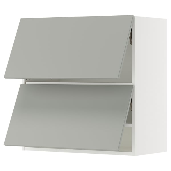 Ikea SEKTION grey kitchen.