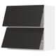 Black modern kitchen cabinets with sleek design and sturdy construction.