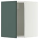 SEKTION Wall cabinet, white/Aspudden dark gray-green, 15x15x20 "