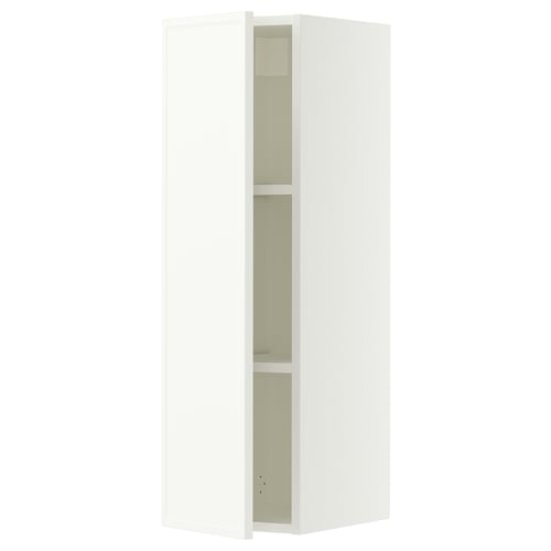 SEKTION Wall cabinet, white/Aspudden matt white, 12x15x40 "
