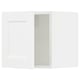 Displays a SEKTION kitchen cabinet with white foil, featuring a rectangular shape, and subtle grain texture.