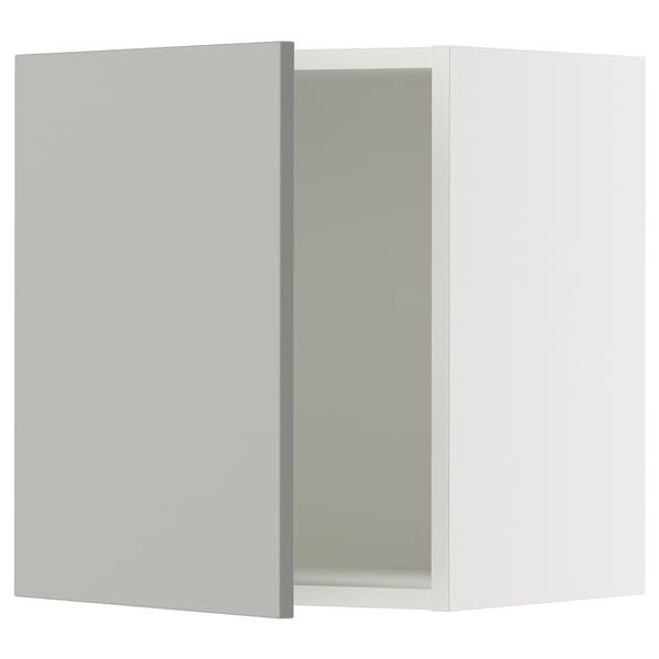 SEKTION kitchen cabinet, light grey, rectangular, modern clean design, flat panels.