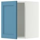 SEKTION Wall cabinet, white/Lerhyttan blue, 15x15x20 "