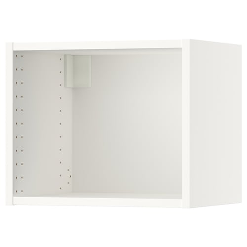 SEKTION white wall cabinet, rectangular, modern design.