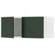 SEKTION kitchen unit, dark green, rectangular, modern, wall-mounted.