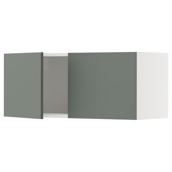 SEKTION kitchen unit: modern grey-green, rectangular, with soft-close hinges.