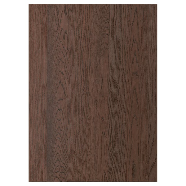 Dark wood panel- SINARP 25-year warranty. Oak veneer, timeless design.