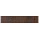 Dark wood SINARP cabinet front, rectangular, oak veneer with solid wood edge, sleek modern design.