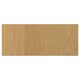A rectangular SINARP wooden panel in a light brown colour, made of oak veneer with a solid wood edge.