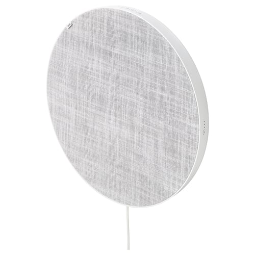 SOLSKYDD Bluetooth speaker, white, 18 "