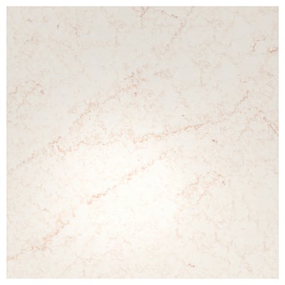 TÄRNHULT Custom-made wall panel, off-white/beige marble effect/glass composite, 1 1/8 "