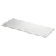 White marble-look TOLKEN bathroom countertop in fiberboard with melamine foil.