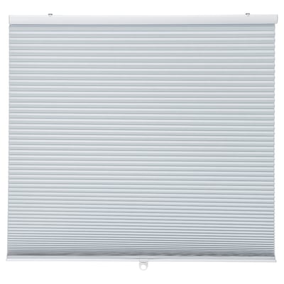 TRIPPEVALS light-blocking blind, white, cellular design, integrates safely with hidden cord.