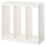 TROFAST Frame, white/room divider, 39x17 3/8x37 "