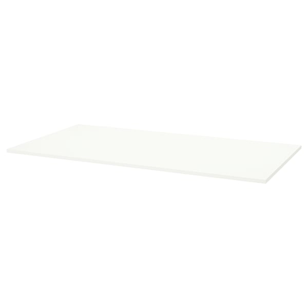 TROTTEN Tabletop, white, 63x31 1/2 "