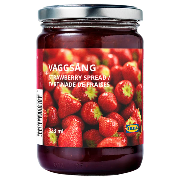 VAGGSÅNG Strawberry spread, 14 11 oz