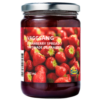 VAGGSÅNG Strawberry spread, 14 11 oz