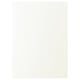 VALLSTENA kitchen units, white, smooth foil surface, simple design, 25-yr guarantee.