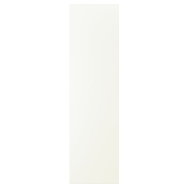 VALLSTENA white cabinet door, smooth, rectangular, simple design.