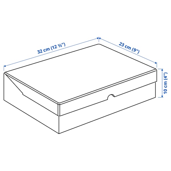 Illustration with measurements for the product: VATTENTRÅG.