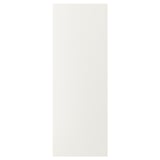 VEDDINGE white kitchen cabinet - sleek, modern design, smooth finish, rectangular shape, made of fiberboard with polyurethane and acrylic paint.