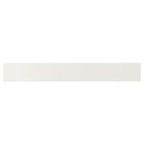 Ikea VEDDINGE white kitchen front panel, fibreboard, smooth surface, rectangle.