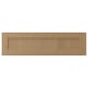 VEDHAMN natural oak cabinet drawer, solid oak frame with veneer panels, rectangular with bevelled edges.