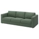 VIMLE Sofa, Knäbäck gray-green