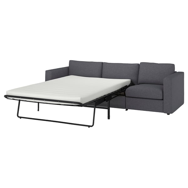 VIMLE Sofabed, Gunnared medium gray