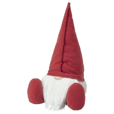 VINTERFINT Decoration, Santa Claus sitting/red, 11 3/4 "
