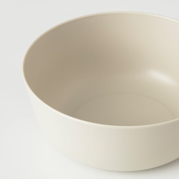 VITABBORRE Bowl, beige, 6 ½ "