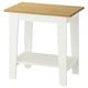 ÄMMARYD Table d'appoint, blanc, 23 1/4x15 3/4 "